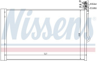 Chladič klimatizace NISSENS 940157