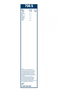 Sada stěračů BOSCH (BO 3397010301) - 700mm + 500mm