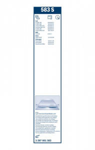 Sada stěračů BOSCH (BO 3397001583) - 530mm + 530mm