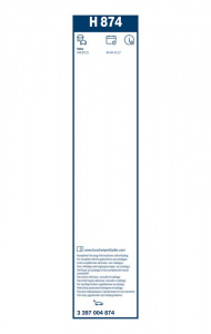 Stěrač BOSCH (BO 3397004874) - 340mm