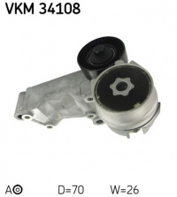 Napínací kladka, žebrovaný klínový řemen SKF VKM34108