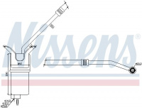 Vysoušeč klimatizace NISSENS 95330