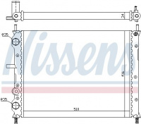 Chladič motoru NISSENS 61806