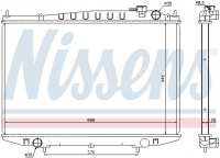 Chladič motoru NISSENS 67356