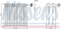 Výparník NISSENS 92199