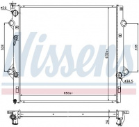 Chladič motoru NISSENS 646818 Chladič motoru NISSENS 646818
