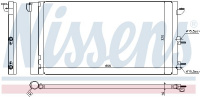 Chladič klimatizace NISSENS 94670