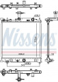 Chladič motoru NISSENS 641777