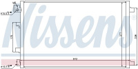 Chladič klimatizace NISSENS 940038 Chladič klimatizace NISSENS 940038