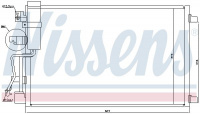 Chladič klimatizace NISSENS 940041
