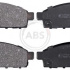 Sada brzdových destiček A.B.S 37624