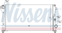 Chladič motoru NISSENS 617846