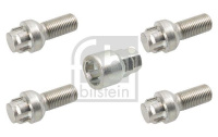 Šroub kola FEBI bezpečnostní sada 4 ks+nástavec (FB 27056)