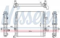 Chladič motoru NISSENS 65323