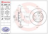 Brzdový kotouč BREMBO 08.2950.24 - MERCEDES-BENZ
