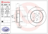 Brzdový kotouč BREMBO 08.A354.10 - TOYOTA
