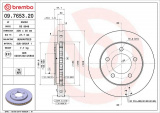 Brzdový kotouč BREMBO 09.7653.20 - FORD USA