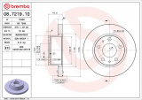 Brzdový kotouč BREMBO 08.7219.10 - IVECO
