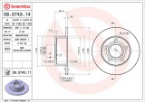 Brzdový kotouč BREMBO 08.5743.11