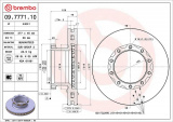 Brzdový kotouč BREMBO 09.7771.10 - MAN