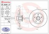 Brzdový kotouč BREMBO 08.B395.27