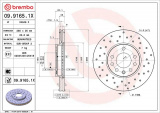 Brzdový kotouč BREMBO 09.9165.1X