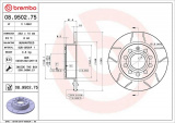 Brzdový kotouč BREMBO 08.9502.75