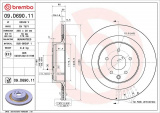 Brzdový kotouč BREMBO 09.D690.11