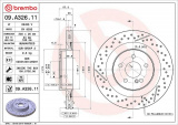 Brzdový kotouč BREMBO 09.A326.11
