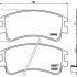 Sada brzdových destiček BREMBO P49032 - MAZDA Sada brzdových destiček BREMBO P49032 - MAZDA