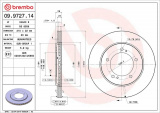 Brzdový kotouč BREMBO 09.9727.14 - SUZUKI