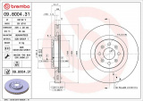 Brzdový kotouč BREMBO 09.8004.31 - FIAT