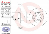 Brzdový kotouč BREMBO 08.9364.10 - ALFA ROMEO