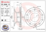 Brzdový kotouč BREMBO 09.8368.10