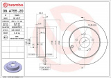 Brzdový kotouč BREMBO 08.A755.20