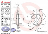 Brzdový kotouč BREMBO 09.8304.1X