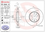 Brzdový kotouč BREMBO 09.C646.11 - FIAT, NISSAN, OPEL, RENAULT