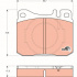 Sada brzdových destiček TRW GDB264 - MERCEDES W123