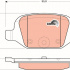Sada brzdových destiček TRW GDB1384 - FIAT PUNTO