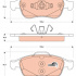 Sada brzdových destiček TRW GDB1873