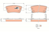 Sada brzdových destiček TRW GDB3446 - HONDA CR-V