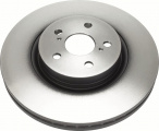Brzdový kotouč TRW DF4445S - TOYOTA COROLLA, VERSO