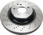 Brzdový kotouč TRW DF4148S - MERCEDES W220 S