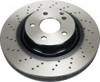 Brzdový kotouč TRW DF6433S - MERCEDES W211 E