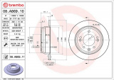 Brzdový kotouč BREMBO 08.A869.10