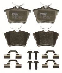 Sada brzdových destiček TRW GDB1596 - PEUGEOT 407