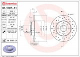 Brzdový kotouč BREMBO 08.5085.31