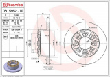 Brzdový kotouč BREMBO 08.5952.10 - IVECO