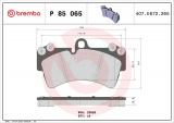 Sada brzdových destiček BREMBO P85065 - AUDI, PORSCHE, VW