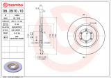 Brzdový kotouč BREMBO 08.3910.10 - ALFA ROMEO